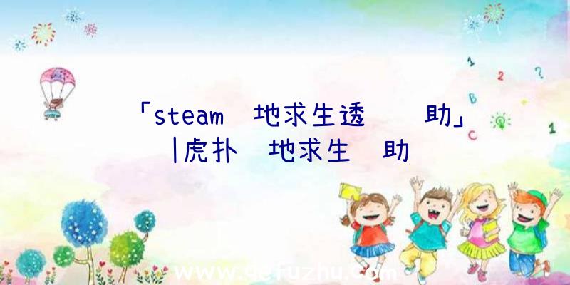 「steam绝地求生透视辅助」|虎扑绝地求生辅助